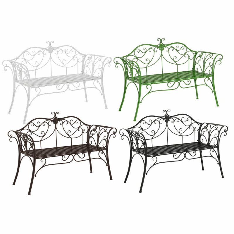 Kondela Záhradná lavička, biela, ETELIA NEW