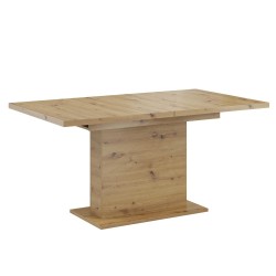 Kondela Jedálenský rozkladací stôl, dub artisan, 160-200x90 cm, BOBA