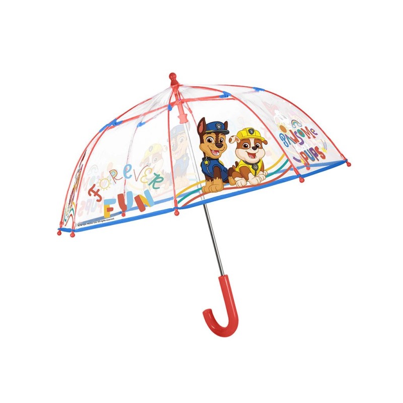 Chlapčenský dáždnik Perletti Paw Patrol transparent