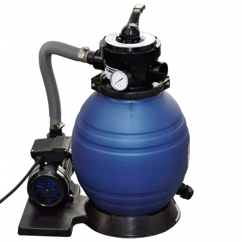 vidaXL Piesková filtrácia s čerpadlom 400 W, 11000 l/h