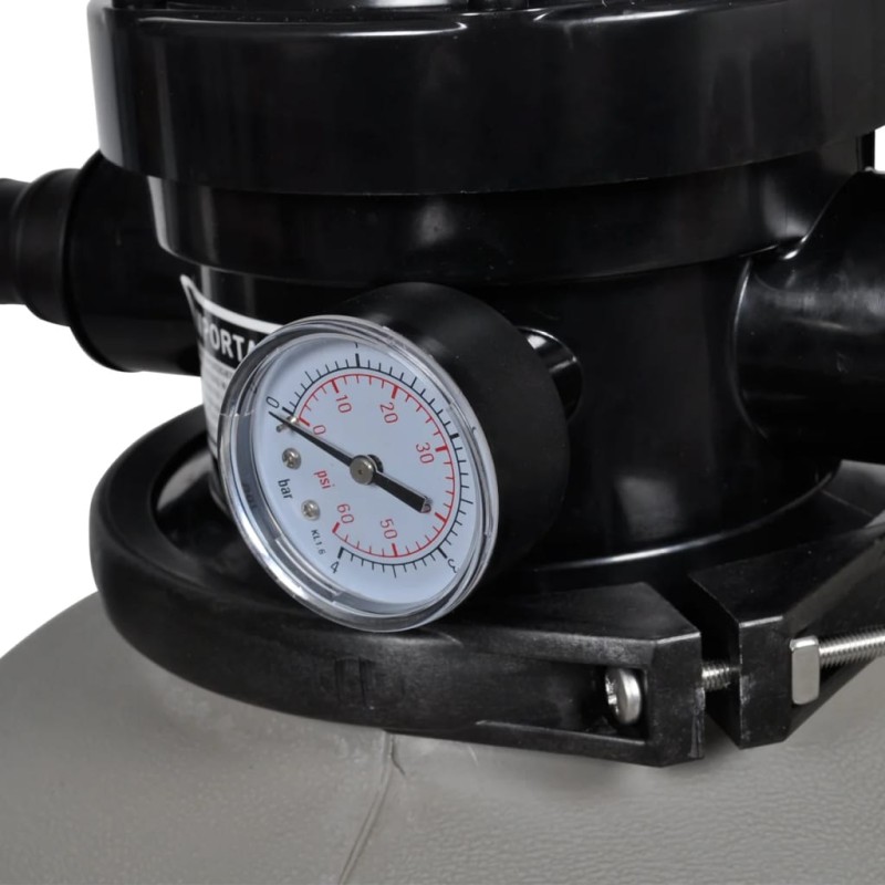 vidaXL Piesková filtrácia s čerpadlom 600 W, 17000 l/h