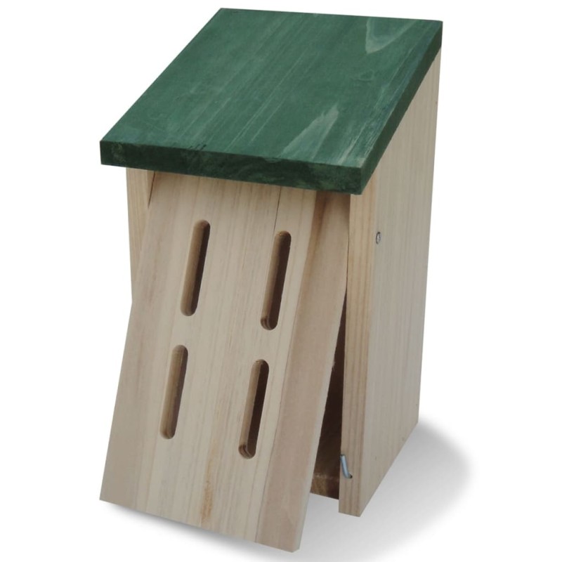 276007 vidaXL Butterfly Houses 8 pcs Wood 14x15x22 cm (2x41291) 