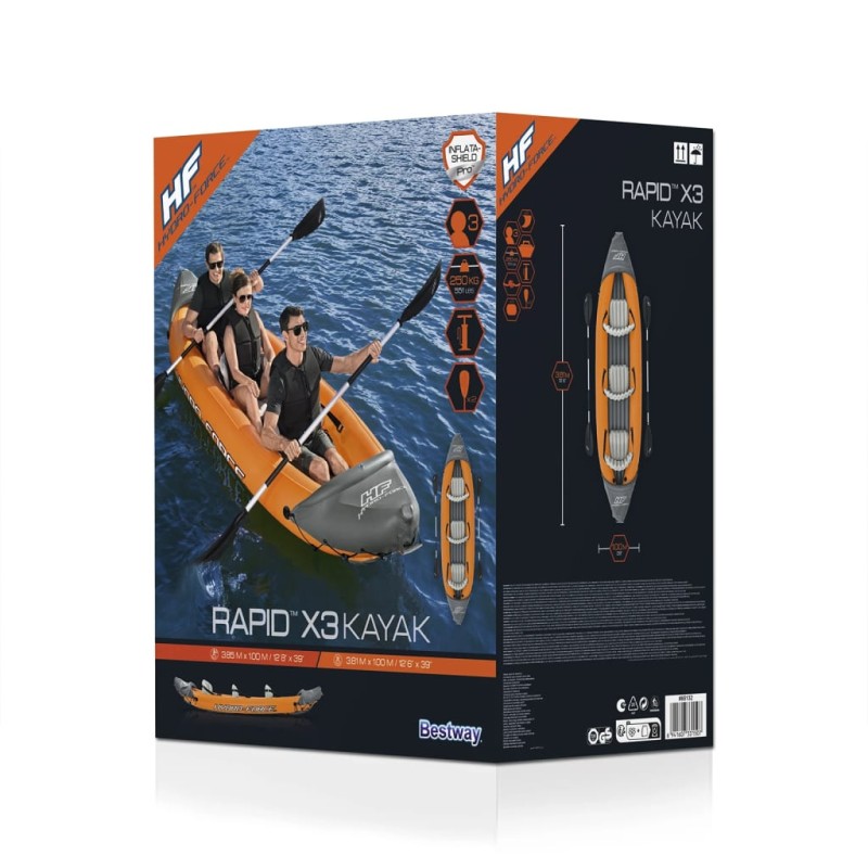 Bestway Hydro-Force Rapid x3 Sada nafukovacieho kajaku