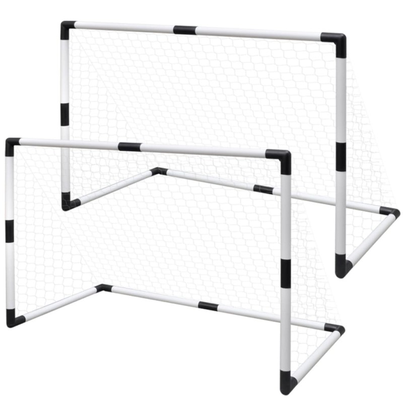 Sada bránok na minifutbal 2 ks pre deti 91,5x48x61 cm