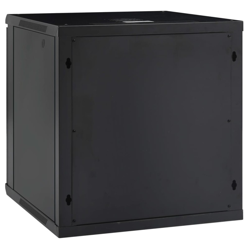 vidaXL 12U Nástenná serverová skriňa 19" 600x600x640 mm IP20