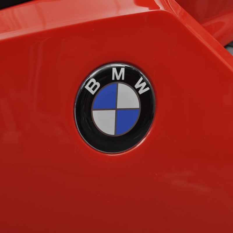 Elektrická motorka pre deti, červená BMW 283 6 V