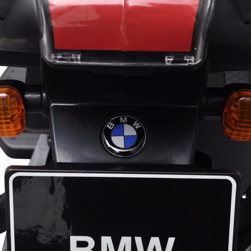 Elektrická motorka pre deti, červená BMW 283 6 V