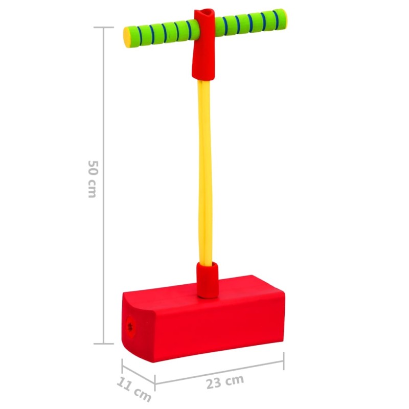 vidaXL Pogo skákacia tyč pre deti 50 cm