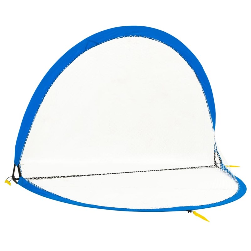 vidaXL Detské futbalové bránky 2 ks s úložným vakom 183x117,5x120,5 cm