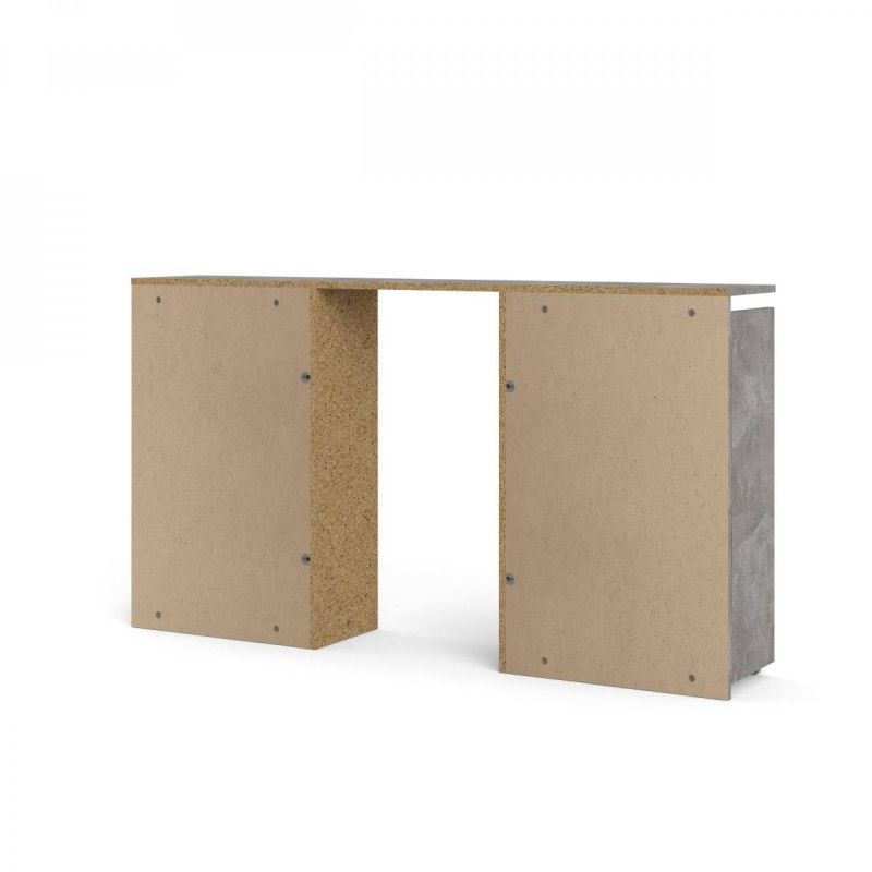 Falco Čelo postele Simplicity 135 šíře 140 cm beton/biela lesk