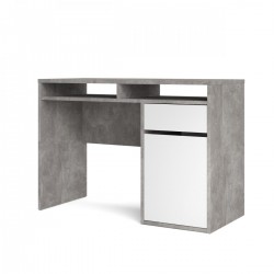 Falco Psací stůl Felix 488 beton-bílá lesk