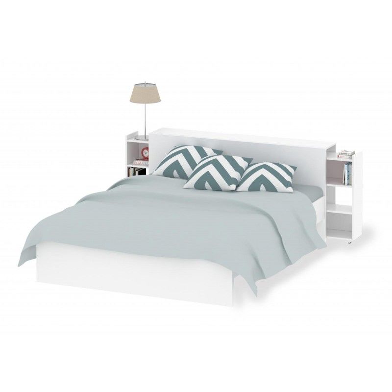 Falco Čelo postele Simplicity 136 šíře 160 cm biela lesk