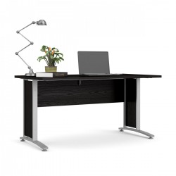 Falco Psací stůl Office 80400/71 černá/silver grey