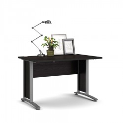 Falco Psací stůl Office 80400/70 černá/silver grey