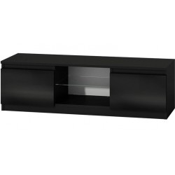 Falco TV stolík Malvína 140 černá/čierny lesk/LED